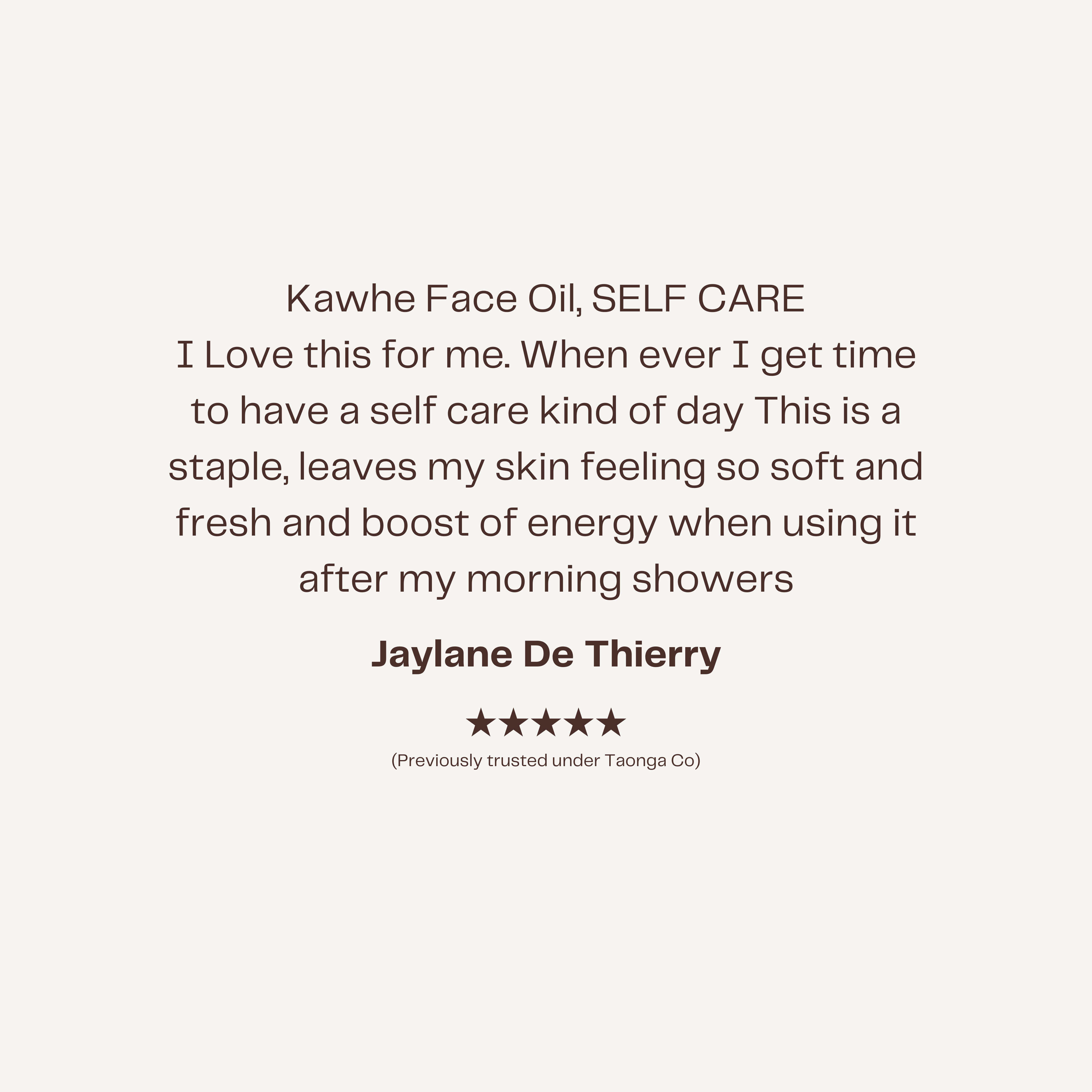 Kawhe Face Oil (30ml)